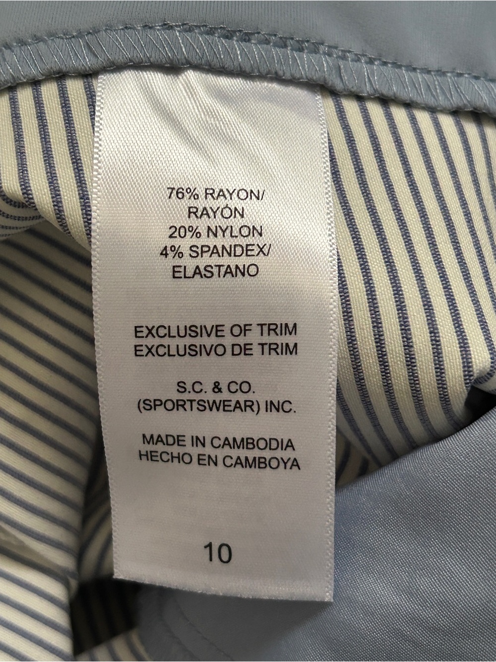 S.C.&Co Women Petal Slit Capri Pull On Tummy Control Pants. - Picture 5 of 7